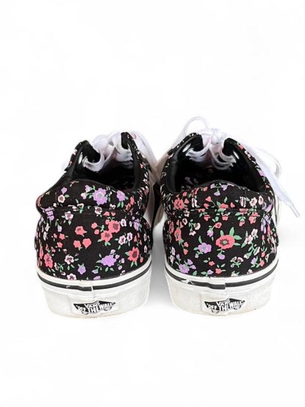 Vans Ward Floral Low Top Sneakers Size 9 - Picture 3 of 9